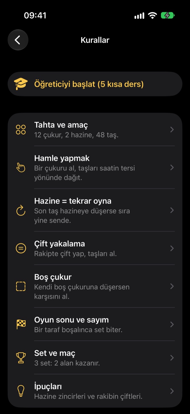 Kuralları sen seç